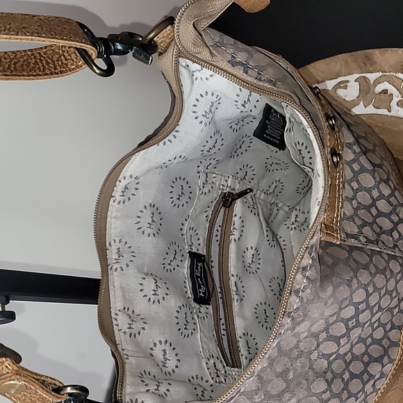 Myra Crossbody Bag with Leather Trim - Picture 8 of 17